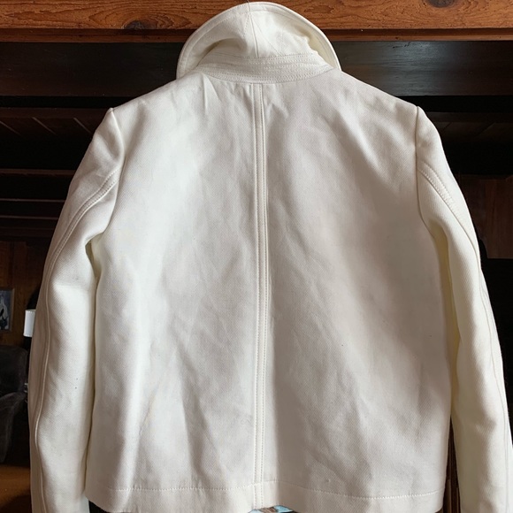 Wool blend Peacoat- ivory - Picture 2 of 3